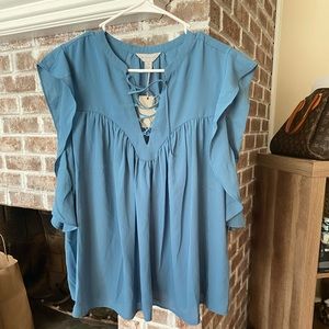 Women’s sleeveless blouse.